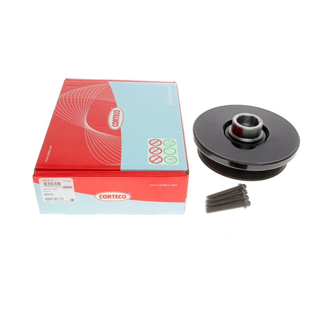 Шків колінвалу BMW 5 (F10/F07/F11)/7 (F01/F02/F03/F04)/X5 (E70)/X6 (E71/E72) 3.0D 08-14 (7PK) N57