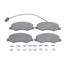 Колодки гальмівні (задні) Renault Master III/Opel Movano B/Nissan NV400 10- (+датчик/к-кт)(спарка)