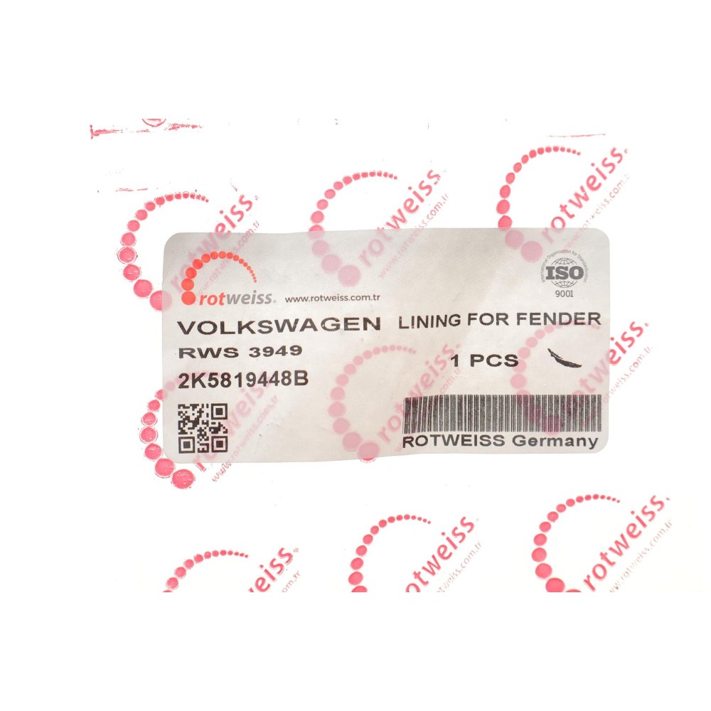 Молдинг крила (R) VW Caddy 03-