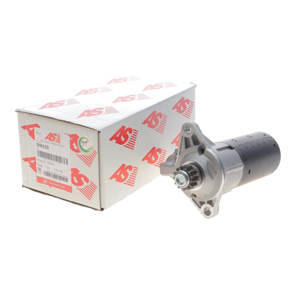 Стартер VW Caddy III/IV/V 12-/Passat B7 2.0 TDI 10-13 (12V/2kw) (z=13)
