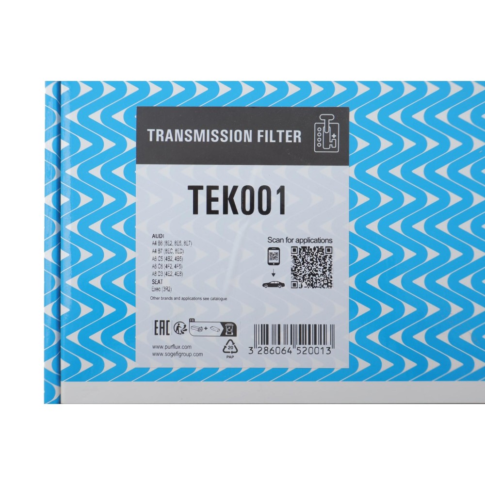 Фільтр АКПП Audi A4/A6 2.0TDI 04-11 (з прокладкою)
