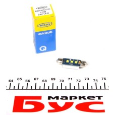 Автолампа C5W 24V 2W S8.5d LED (6000K/200 lm/ 5x Long Life)