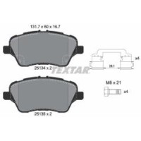 Колодки гальмівні (передні) Ford Courier 14- (TRW) Q+
