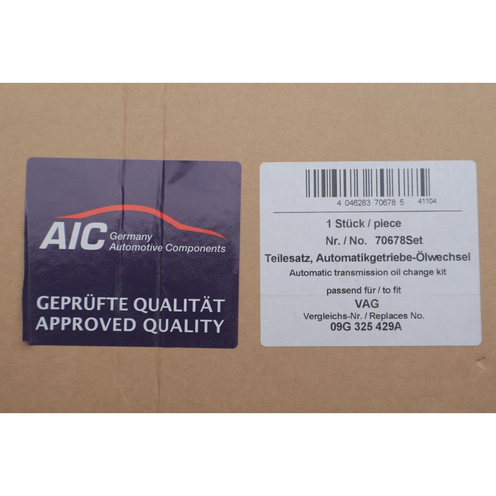 Комплект для заміни оливи АКПП VW Golf V/VI/Passat 03-12 AQ250/TF-60SN/09G