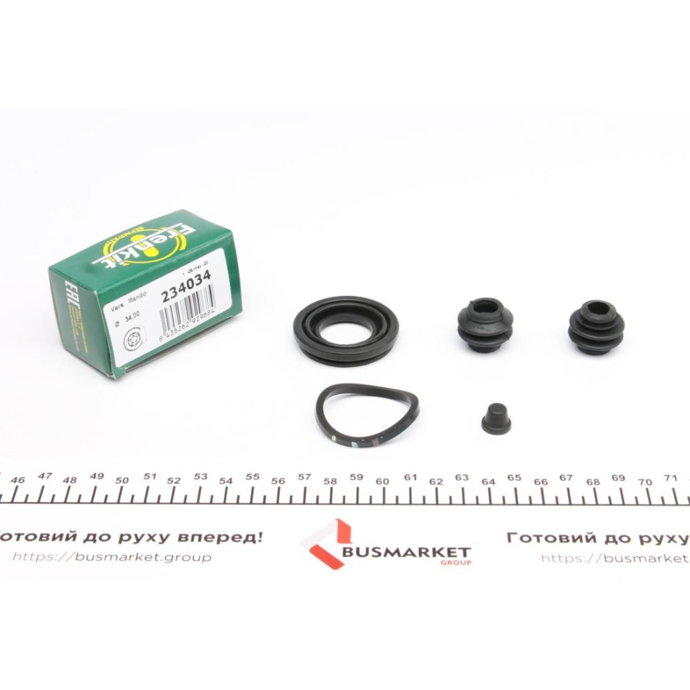 Ремкомплект супорта (заднього) Kia Soul 09- (d=34mm) (Mando)