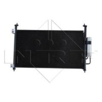 Радіатор кондиціонера (з осушувачем) Honda Civic 1.4/1.8/2.2CTDi 05-