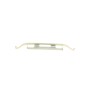 Планка суппорта (переднего) прижимная (к-кт) VW Passat/MB E-class (W211)/Audi A4/A8 99-10 (Teves)