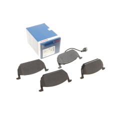 Колодки гальмівні (передні) Ауді A3/Seat Leon/Skoda Octavia IV/V/VW Golf VII 12- (+датчик)