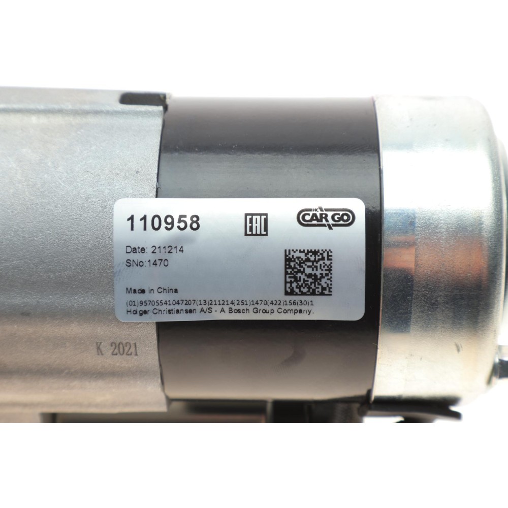 Стартер Hyundai Accent 1.3-1.5i 12V 94-05/Mitsubishi Lancer 1.5-1.6 88-03 (0.9kw) (z=8) = 110958