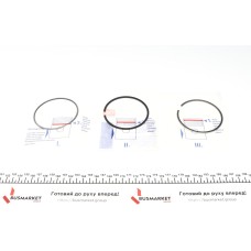 Кільця поршневі VW Passat/Tiguan 2.0TDI 14- (81.00mm/STD) (1.75-1.75-2.0) = 8942000000