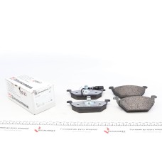 Колодки гальмівні (передні) VW Caddy 03-15 (Ate-Teves) (з датчиком) (з низьким продукуванням пилу)