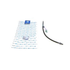 Шланг гальмівний (передній) Ford Fiesta/Mazda 121 II 1.0-1.4/1.8D 95-03 (R) (396 мм)