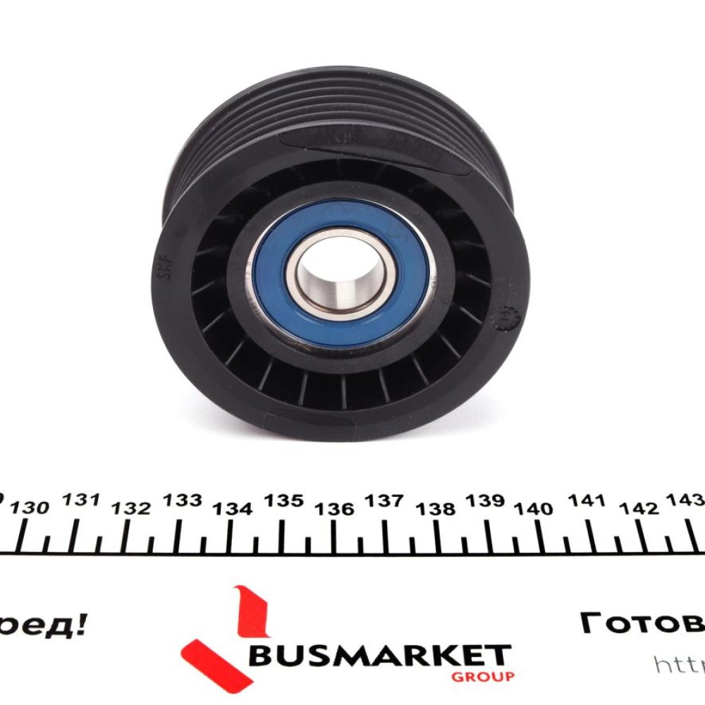 Ролик генератора Ford Focus/Fiesta/C-Max 1.0-1.6 04- (паразитний) (69x28.8)