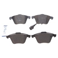 Колодки гальмівні (передні) Audi A3/TT/Skoda SuperB/VW Passat B6/B7/Golf IV-VI 02-15 (+датчик)
