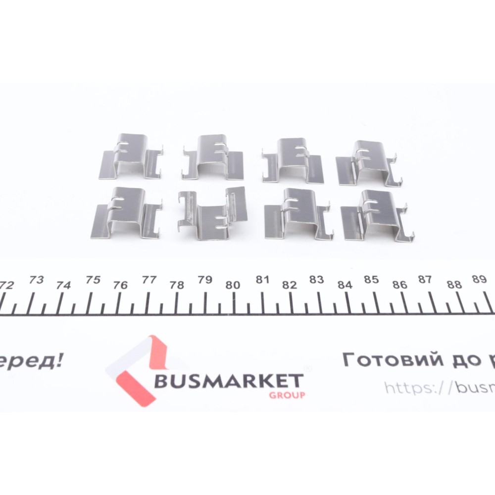 Планка супорта (заднього) прижимна (к-кт) Citroen C4/Peugeot 3008/308 13- (Bosch)