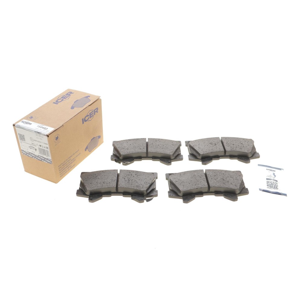 Колодки гальмівні (передні) Lexus LX/Toyota Land Cruiser 300 3.3/3.4 21- (Advics)