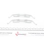 Планка супорта (переднього) прижимна (к-кт) BMW X5 (E53) 00-06 (Ate)