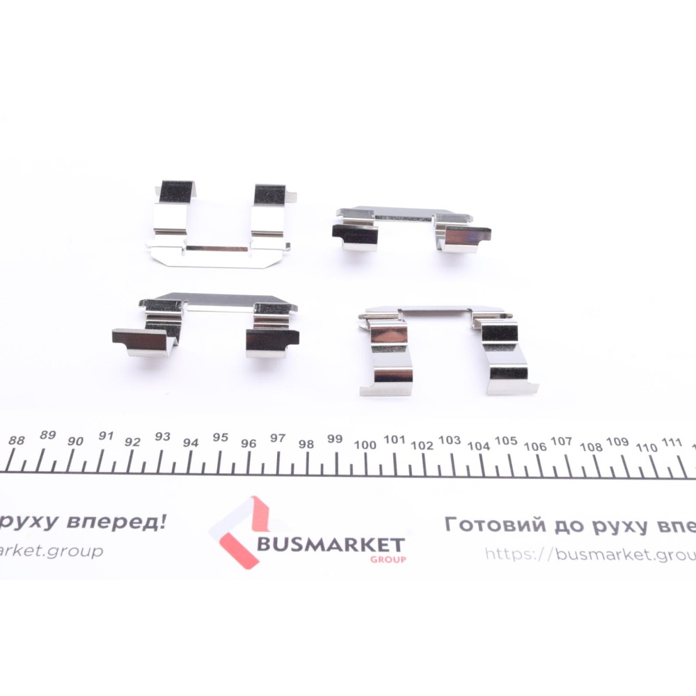 Планка супорта (переднього) прижимна (к-кт) Mazda 626 91-02 (Akebono)
