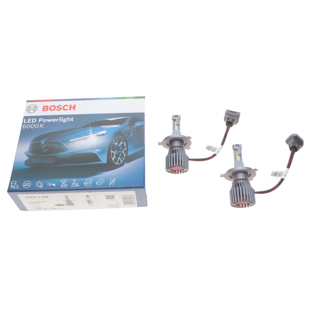 Автолампа H4 12V 24W P43t LED Powerlight TWIN (6000К)