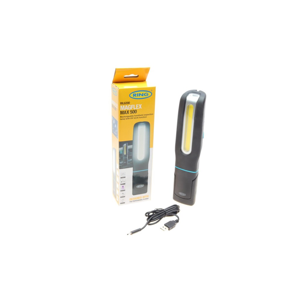Ліхтарик-лампа (магніт/поворот на 360°/500 Lm/ C-USB/4500mAh)