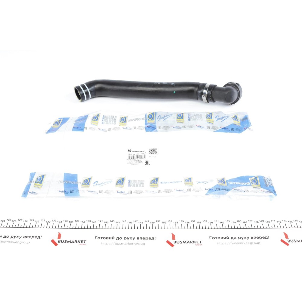Патрубок радіатора (нижній) Fiat Doblo 1.9D/JTD 03-