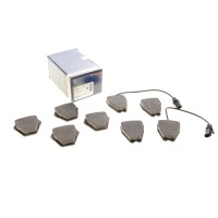 Колодки гальмівні (передні) Audi A4 97-01/A6 97-05/VW Passat B5 00-05/Phaeton 02-08 (+датчики)
