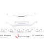 Планка супорта (переднього) прижимна (к-кт) VW T5 03-09 (Ate)