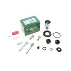 Ремкомплект супорта (заднього) Hyundai i20/Kia Picanto 11- (d=34mm) (+поршень/направляюча) (Mobis)