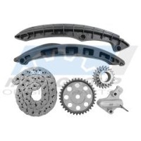 Комплект ланцюга ГРМ VW Golf V 1.4TSI, 10/03 - 02/09, 90/103/125kw, (z=130/18-23/36/36)