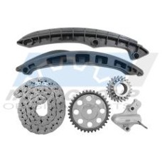 Комплект ланцюга ГРМ VW Golf V 1.4TSI, 10/03 - 02/09, 90/103/125kw, (z=130/18-23/36/36)