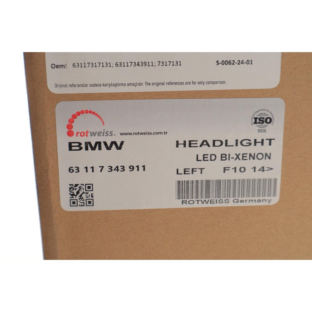 Фара (L) BMW 5 (F10) 11-16 (Bi-Xenon)