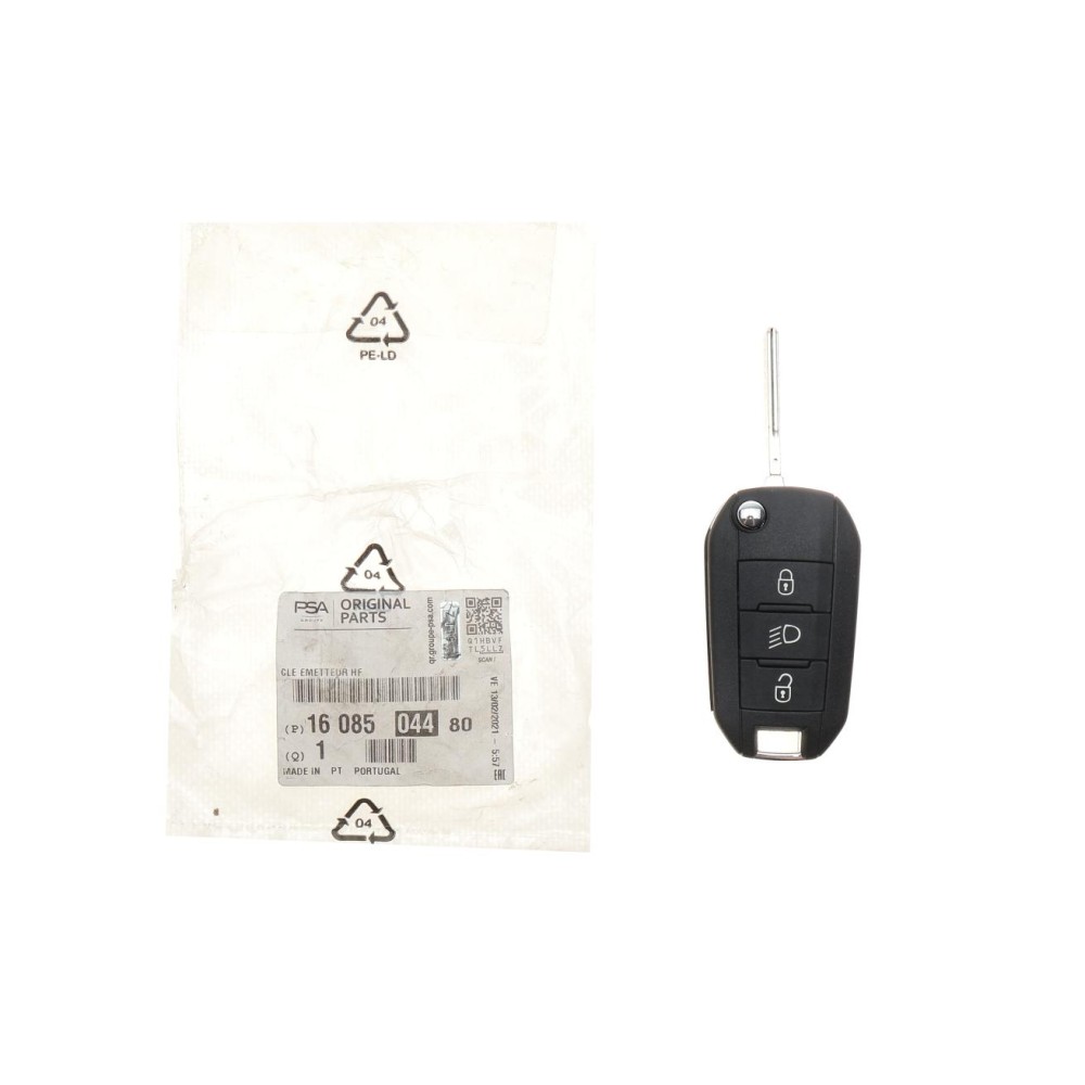 Ключ карта (3 кнопки/викидної ) Peugeot 208/2008/30/3008