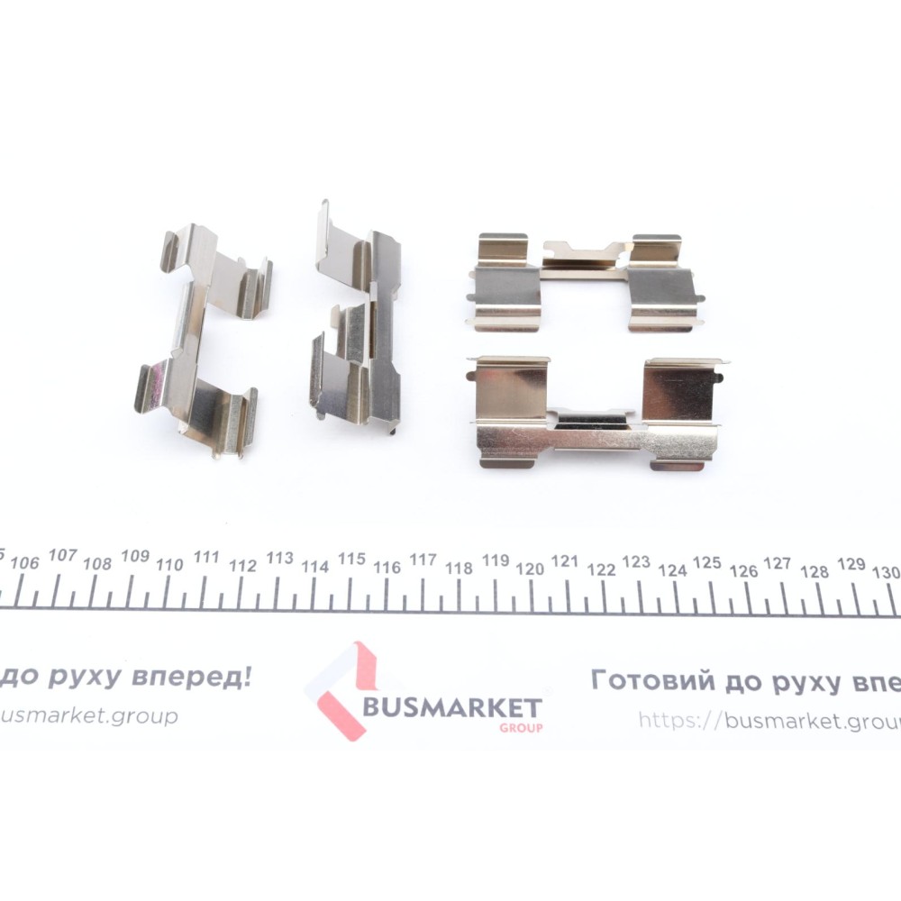 Планка супорта (переднього) прижимна (к-кт) Fiat Ducato 06- (Brembo)