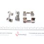 Планка супорта (переднього) прижимна (к-кт) Fiat Ducato 06- (Brembo)