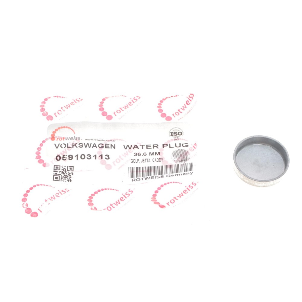 Заглушка блоку циліндрів VW (d=36.6mm) (всередині OE VAG)
