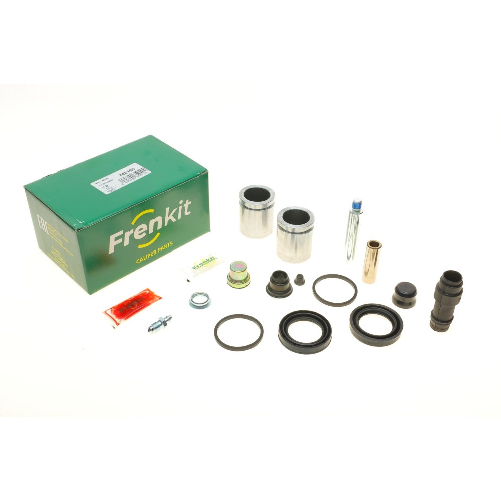 Ремкомплект супорта (переднього) Ford Transit 86-00 (d=42mm) (+2 поршня/направляюча) (Bendix)