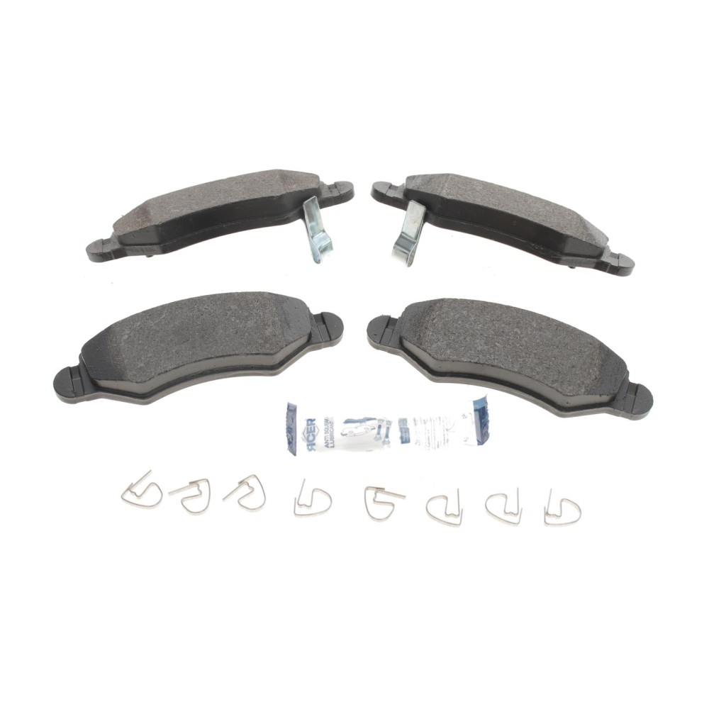 Колодки гальмівні (передні) Subaru Justy 03-/Opel Agila A 00-07
