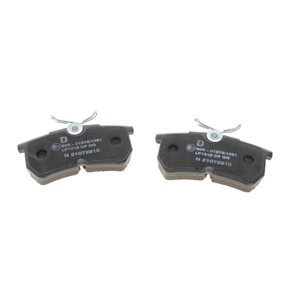 Колодки гальмівні (задні) Ford Focus 98-04/Fiesta 05- (Trw)