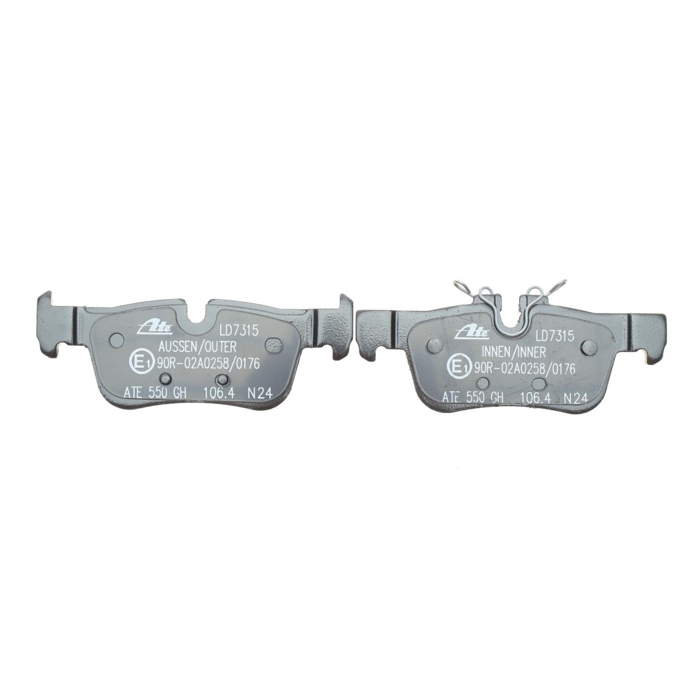 Колодки гальмівні (задні) BMW 2 (F44/46)/ i3 (I01)X1 (F48)/X2 (F39)/ Mini Clubman (F54) 13- ATE Ceramic