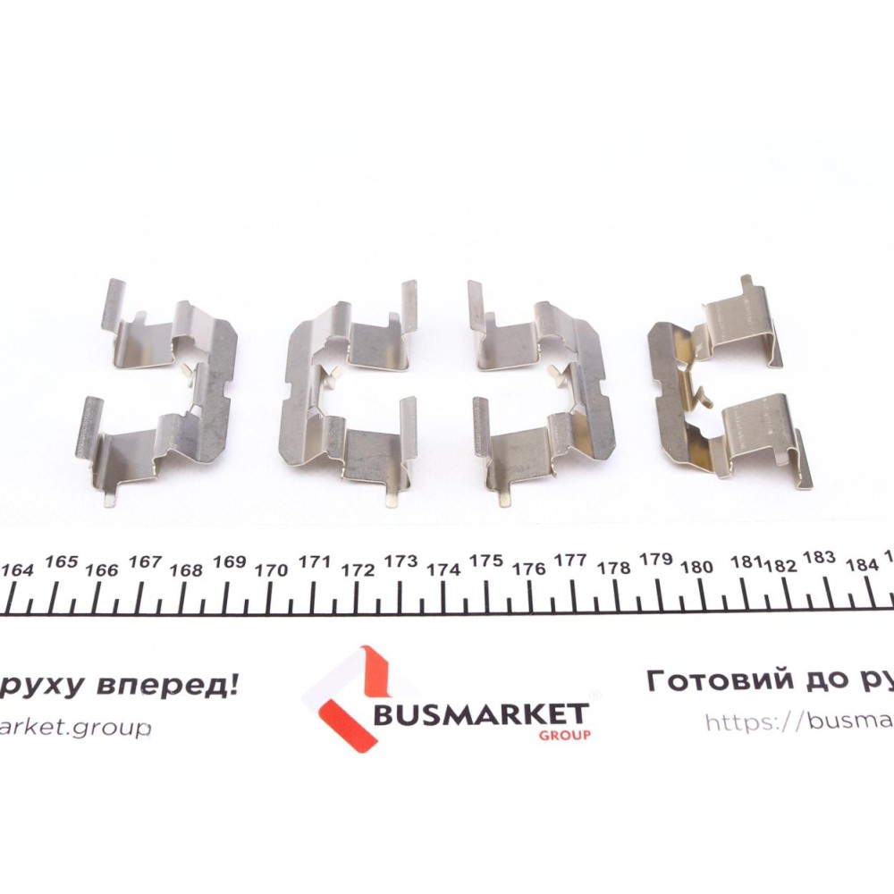 Планка супорта (переднього) прижимна (к-кт) Toyota Yaris 99-05