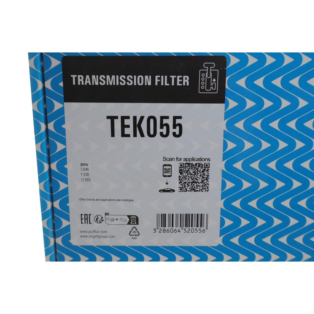 Фільтр АКПП BMW 3 (E46)/5 (E39)/X3 (E83) 2.5-3.0d (з прокладкою) (5 ступенів)