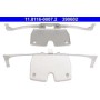 Планка супорта (переднього) прижимна (к-кт) BMW 5 (F10/F11)/7 (F01/F02/F03/F04) 08-16 (Ate)