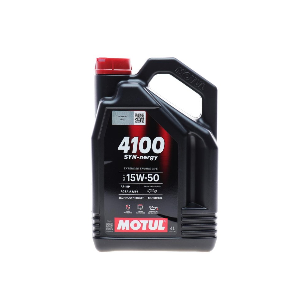 Олива 15W50 4100 Syn-nergy (4L) (API SP) (ACEA A3/B4) (113162)