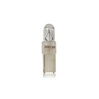 Автолампа 24V 1.2W Kw2X4.6d Transparent (в щиток приладів)