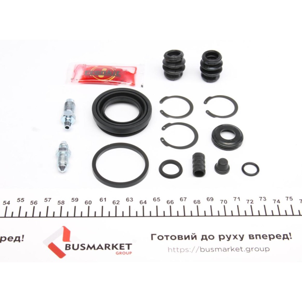 Ремкомплект супорта (заднього) Nissan Almera/Primera 90-11 (d=38mm) (+поршень) (Lucas)