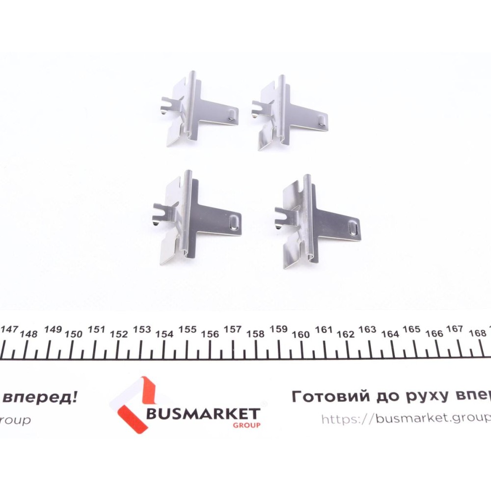Планка супорта (заднього) прижимна (к-кт) Chevrolet Lacetti 03-