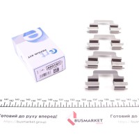 Планка супорта (заднього) прижимна (к-кт) VW Golf V/VI/ Passat10- (Lucas)