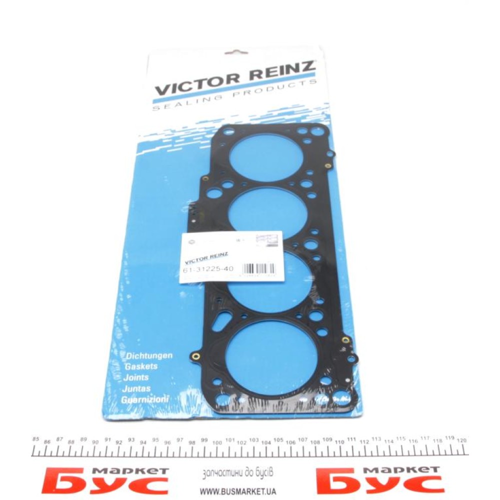 Прокладка ГБЦ VW Caddy II 1.9D, Ø81,00mm, 1.57mm, 2 метки