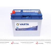 Акумуляторна батарея 45Ah/330A (238x129x227/+L/B00) Blue Dynamic B34 Азія