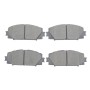 Колодки гальмівні (передні) Toyota Corolla 12-/Yaris 05-/Prius 11-/Mazda Familia 18-